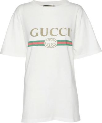 Gucci T-shirt con logo - Bianco