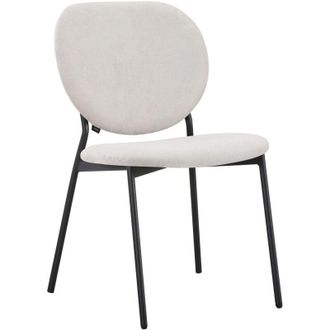 Selsey Selsey Broctalm - Silla Tapizada Con Chenilla Hidrof&oacute;bica, Greige