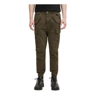 Alpha Industries Airman Broeken - Heren - Broeken - Groen - Maat: W33 Katoen