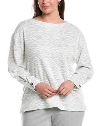 Anne Klein Plus Boatneck Top