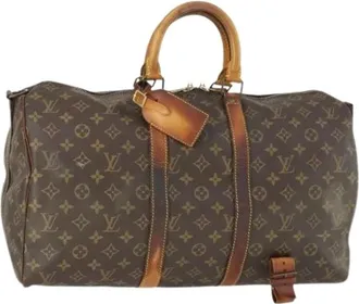 Louis Vuitton Pre-owned Weekend Bags, female, Brown, Size: ONE SIZE Pre-owned Weekend Bag