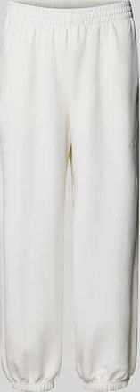 adidas Regular Fit Sweatpants mit Modal-Baumwoll-Anteil in Offwhite, Gr&ouml;&szlig;e XXL