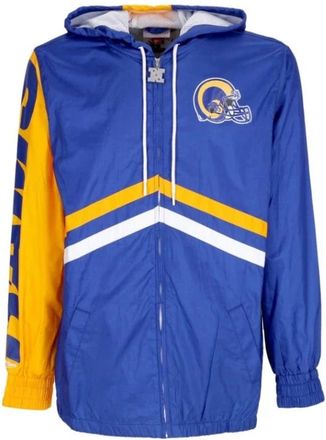 Mitchell & Ness Trainingsjacks - Heren - Fitness - Blauw - L - Fitness