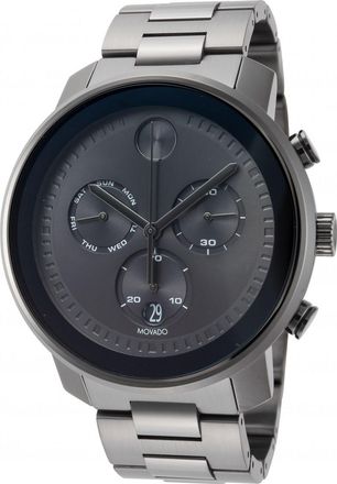 Movado 3600486 Mens Bold Watch - Dark Grey - One Size