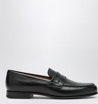 Churchs Black leather Heswall loafers