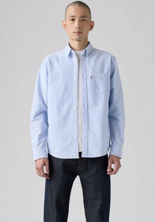 Levi's Jeanshemd LEVIS SUNSET 1 POCKET STANDARD, Damen, Gr. XXL, N-Gr, allure oxford, Web, Obermaterial: 100% Baumwolle, Hemden Jeanshemd