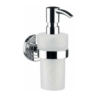 Emco Emco - Polo Dispensador De Jab&oacute;n, Envase Pl&aacute;stico Blanco, 245ml
