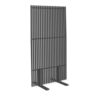 IDMarket Paravento Decorativo Per Esterni, Traforato, 80 X 150 Cm, Grigio Antracite
