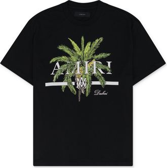 Amiri Black Palm Tree T-shirt