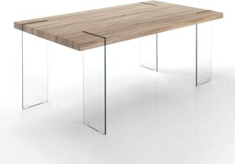 Oresteluchetta Oresteluchetta - Mesa Efecto Madera Acabado Roble Cm. Al.75 X P.90 X L.180