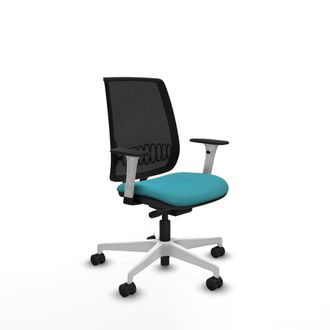 Piqueras y Crespo Silla De Oficina Piqueras Y Crespo Alares Blanco Sin Ruedas Confort