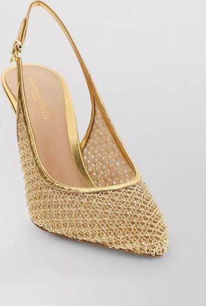Gianvito Rossi fabric slingback pumps
