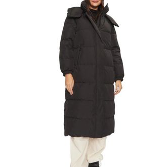 Geox Pheby Coat - Dames - Parka Jassen - Zwart - 3XL - Polyester - Jassen