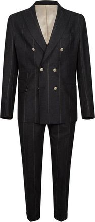 Eleventy Uomo, Abiti Uomo, Nero, 3Xl, new