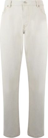 Diesel Elegante Lichtgewicht Jeans - Heren - Regular Fit Jeans - Wit - W34 - Katoen - Jeans