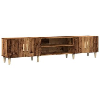 Berkfield Home TV Cabinet Old Wood 180x31.5x40 cm Engineered Wood in Brown