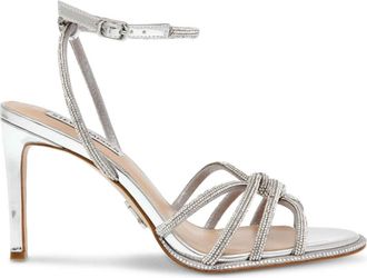 Steve Madden Sandaal met strass - Dames - Schoenen - Grijs - Maat: 37 EU