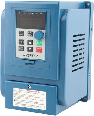 OEM Vfd (variable Frequency Drive) Controlador De Velocidad 380 Vca 3 A, 1 Unidad, Para Motor Trif&aacute;sico De Ca De 0,75 Kw