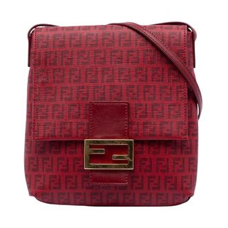 Fendi Pre-owned Flap Crossbody Bag - Dames - Pre-owned - Rood - Maat: ONE Size