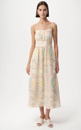 Exquise Ulrika Dress In Ivory Multi