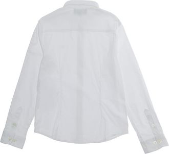 Emporio Armani Boys Kids Shirt White Cotton Poplin