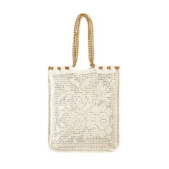 Brunna.Co The Oma Crochet Bag in Off White at Nordstrom, Size Large
