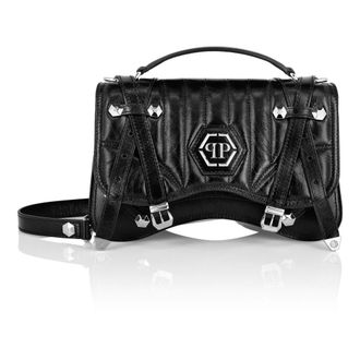 Philipp Plein Dames, Tassen, Zwart, Maat: ONE Size Leer