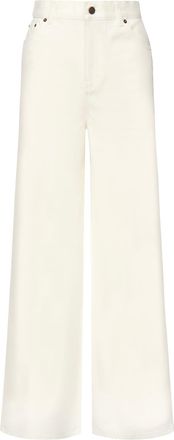 Chloé Wide Leg Denim Jeans