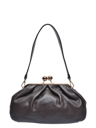 Anna Luchini Bordeauxrood Rundleer Tas