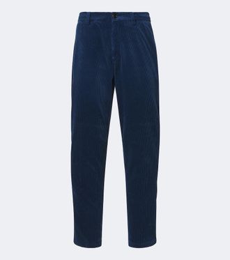 Brunello Cucinelli Cotton corduroy straight pants