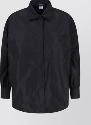 Aspesi long sleeve collared top with chest pocket