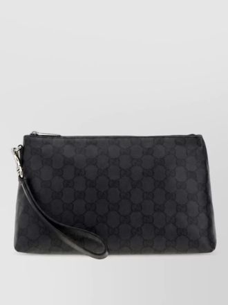 Gucci coated canvas pouch