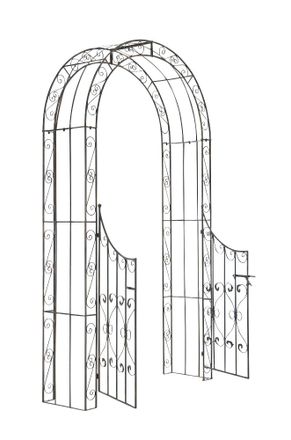 Clp Arco De Jard&iacute;n Con Puerta Sina Bronce