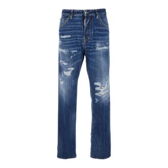 Dsquared2 Straight Jeans, male, Blue, Size: XL 642 Jeans