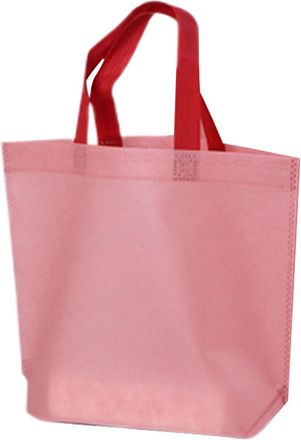 Generic Reusable Grocery Bags - Tote Bags With Handles For Shopping | Long Handles Fold Up Pouch | Non Woven Bags | Portable Large Capacity Eco Friendly Groce