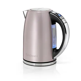Cuisinart Hervidor De Agua Rosa De 1,7 Litros Y 3000 W Con Temperatura Ajustable - Cpk17pie - Cuisinart