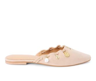Matisse Footwear Womens Monette Suede Mule In Beige