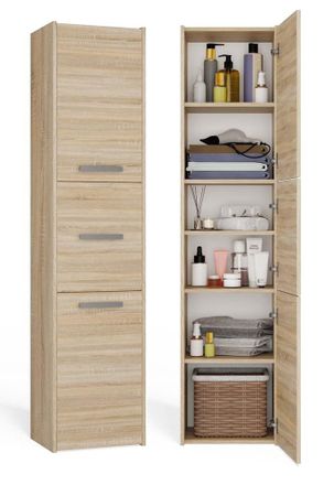Topeshop Columna De Ba&ntilde;o De Sara S43 Sonoma