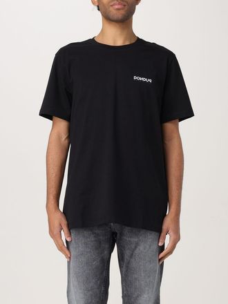 Dondup T-shirt basic in cotone con mini logo Dondup