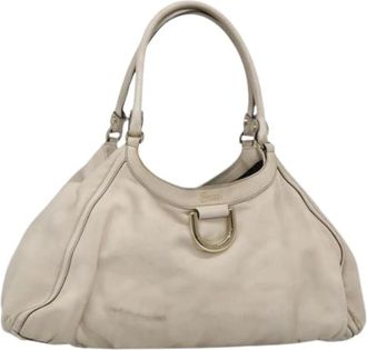 Gucci Pre-owned Shoulder Bags, female, Beige, Size: ONE SIZE Pre-owned Vintage Shoulder Bag