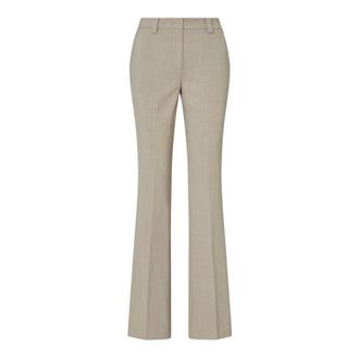 Liu Jo Fit & Flare Broek - Dames - Broeken - Beige - Maat: XL Leer