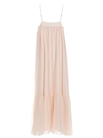 Rotate Chiffon Midi Dress - Pink