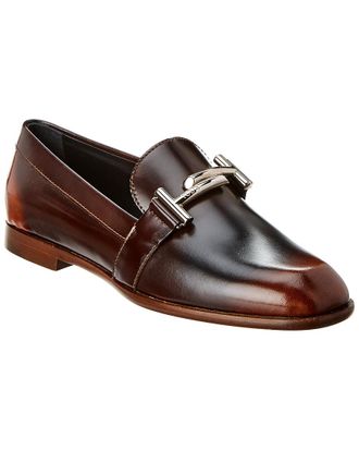 Tod's TodS Double T Leather Loafer