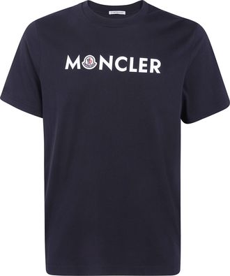 Moncler T-Shirt Short Sleeves 778 Blue