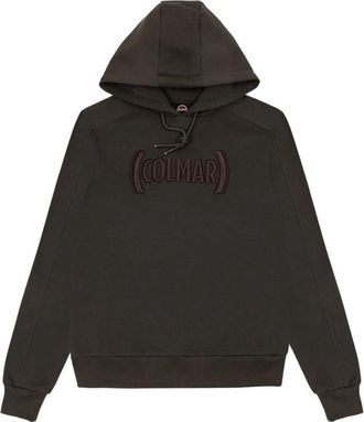 Colmar Grijze Hoodie met Sportieve Stijl - Heren - Hoodies - Grijs - 2XL - Katoen - Hoodies & sweatvesten