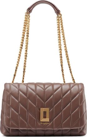 Karl Lagerfeld Lafayette Shoulder in Dark Chocolate at Nordstrom