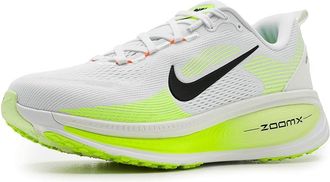 Nike Vomero 18 Mens Shoes White/Black/Volt/Barely Volt : 10.5 D - Medium, Textile