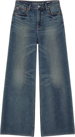Denham the Jeanmaker Miku Tsumugi Jeans - Dames - Jeans - Blauw - Maat: W29 L32 Katoen
