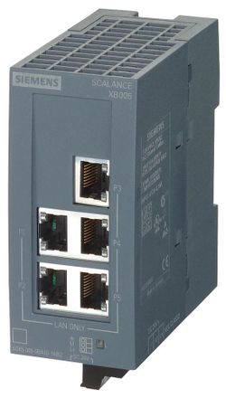 SIEMENS Scalance Xb005 Switch Compacto No Gestionado, 5x 10/100 Mbit/s Rj45, 6gk50050ba001ab2
