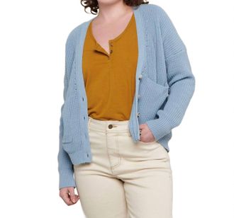 Toad & Co Bianca Cardigan In Blue
